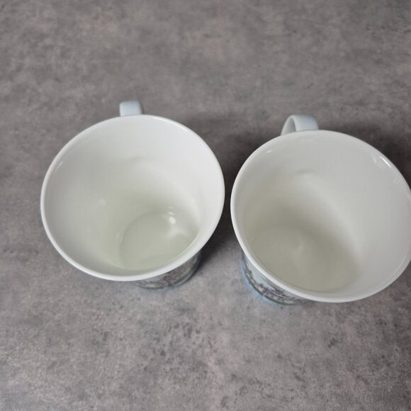 McIntosh Ray Davidson "Meeting on Lake Muskoka" Fine Bone China Coffee Tea Mugs - Picture 5 of 6